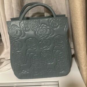 New blue bag with crossbody strap